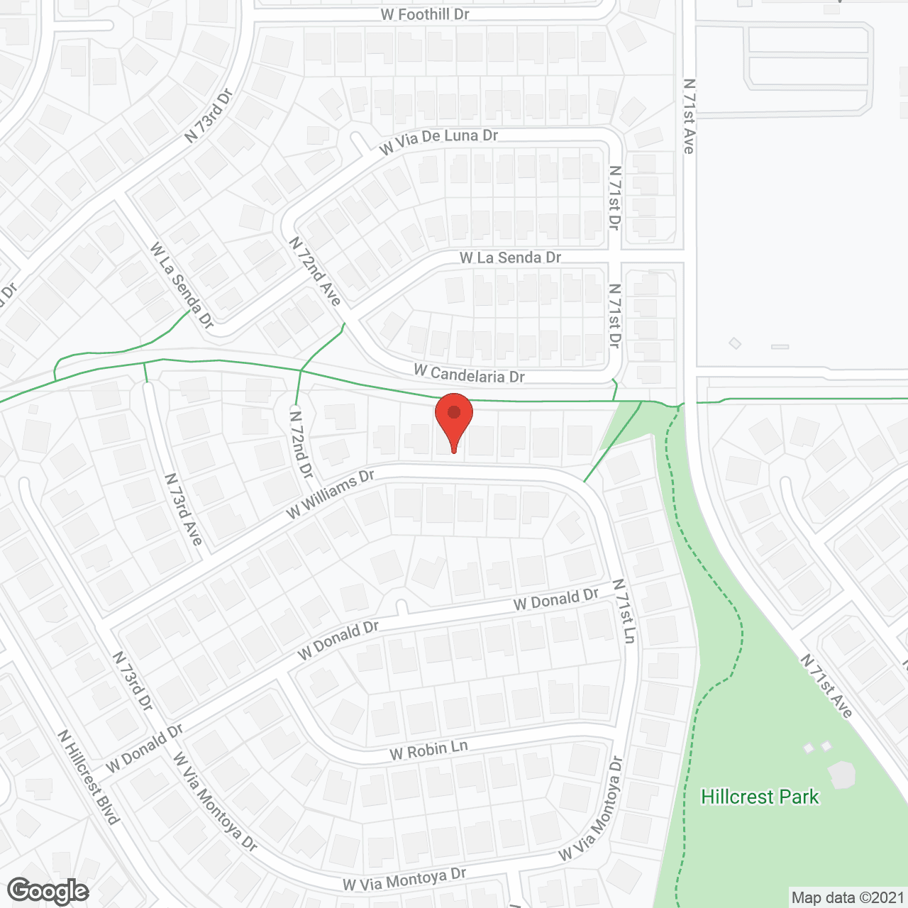 Hillcrest Assisted Living LLC in google map