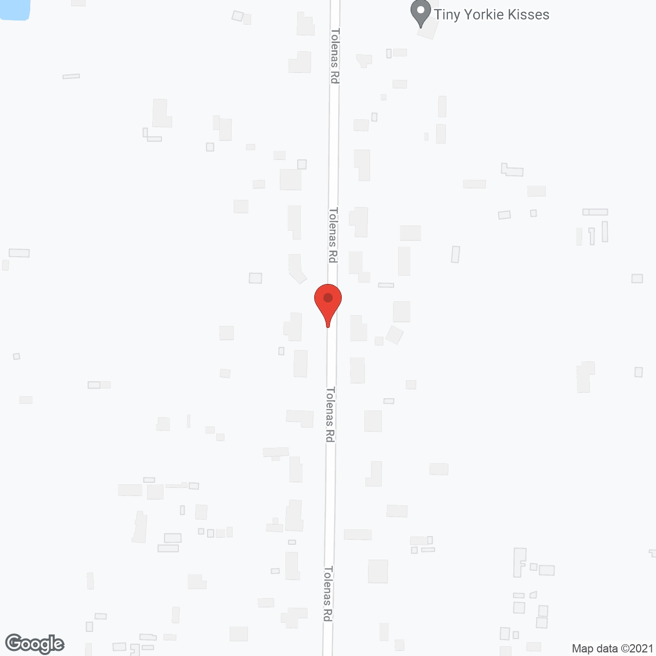 Map of the neighborhood around Fairfield Meadows