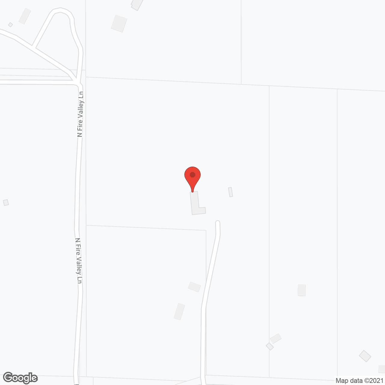 Map of the neighborhood around Mount's Meadow AFH