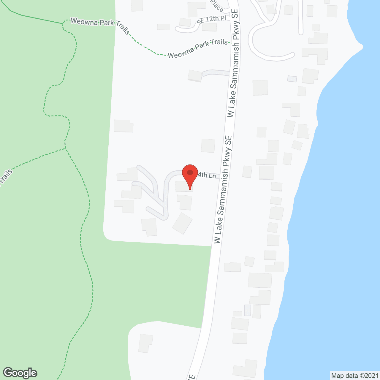 Map of the neighborhood around Conmar AFH