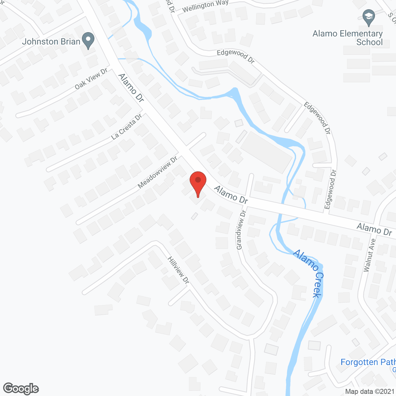 Map of the neighborhood around Golden Care Manor