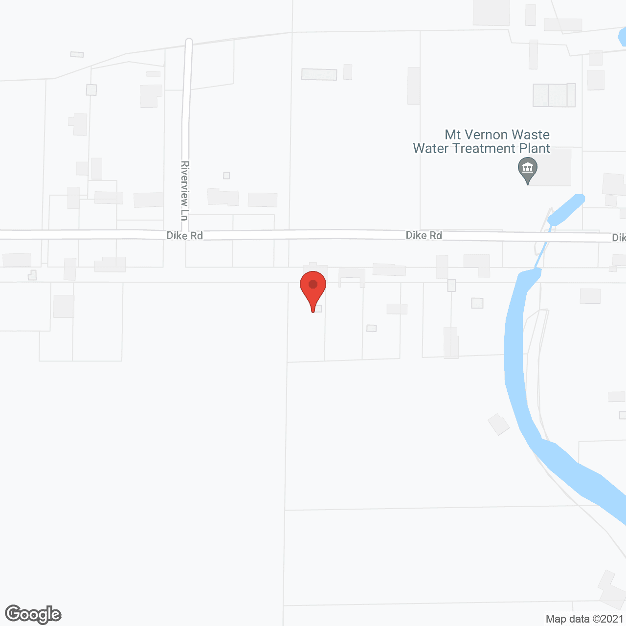Map of the neighborhood around Grandma's House