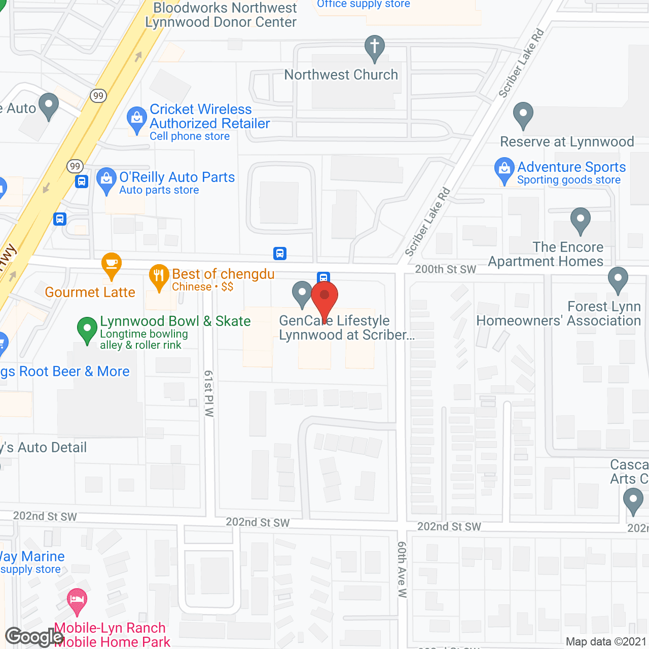 GenCare Lifestyles at Scriber Gardens in google map