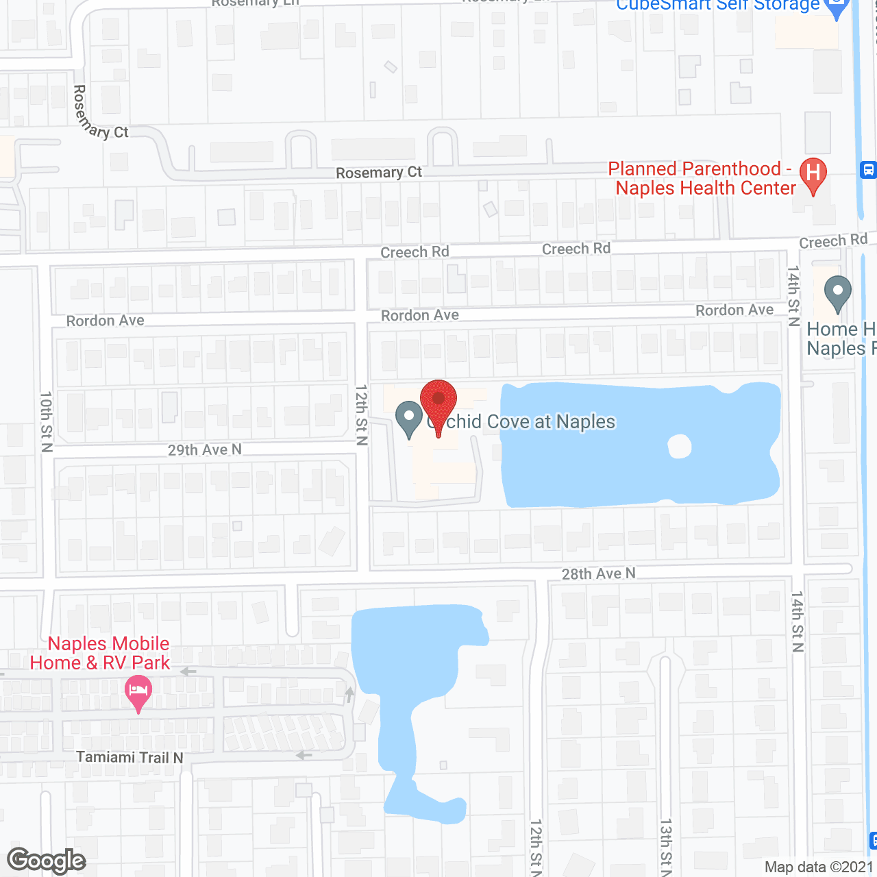 Harborside Healthcare Rehabilitation in google map