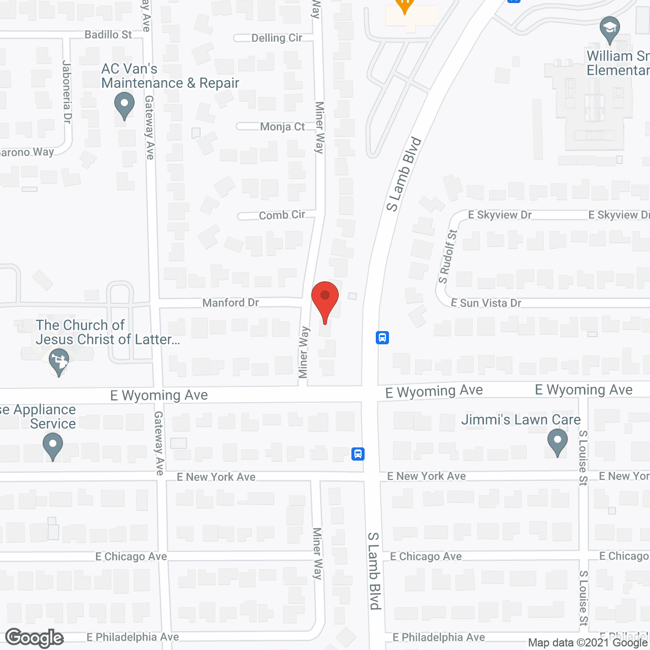 Map of the neighborhood around Mijn Corporation