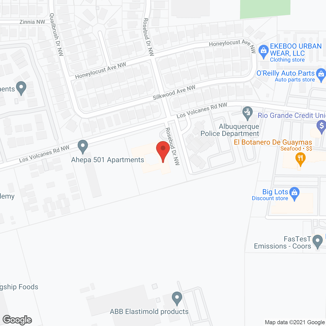Map of the neighborhood around Westwind House Assisted Living