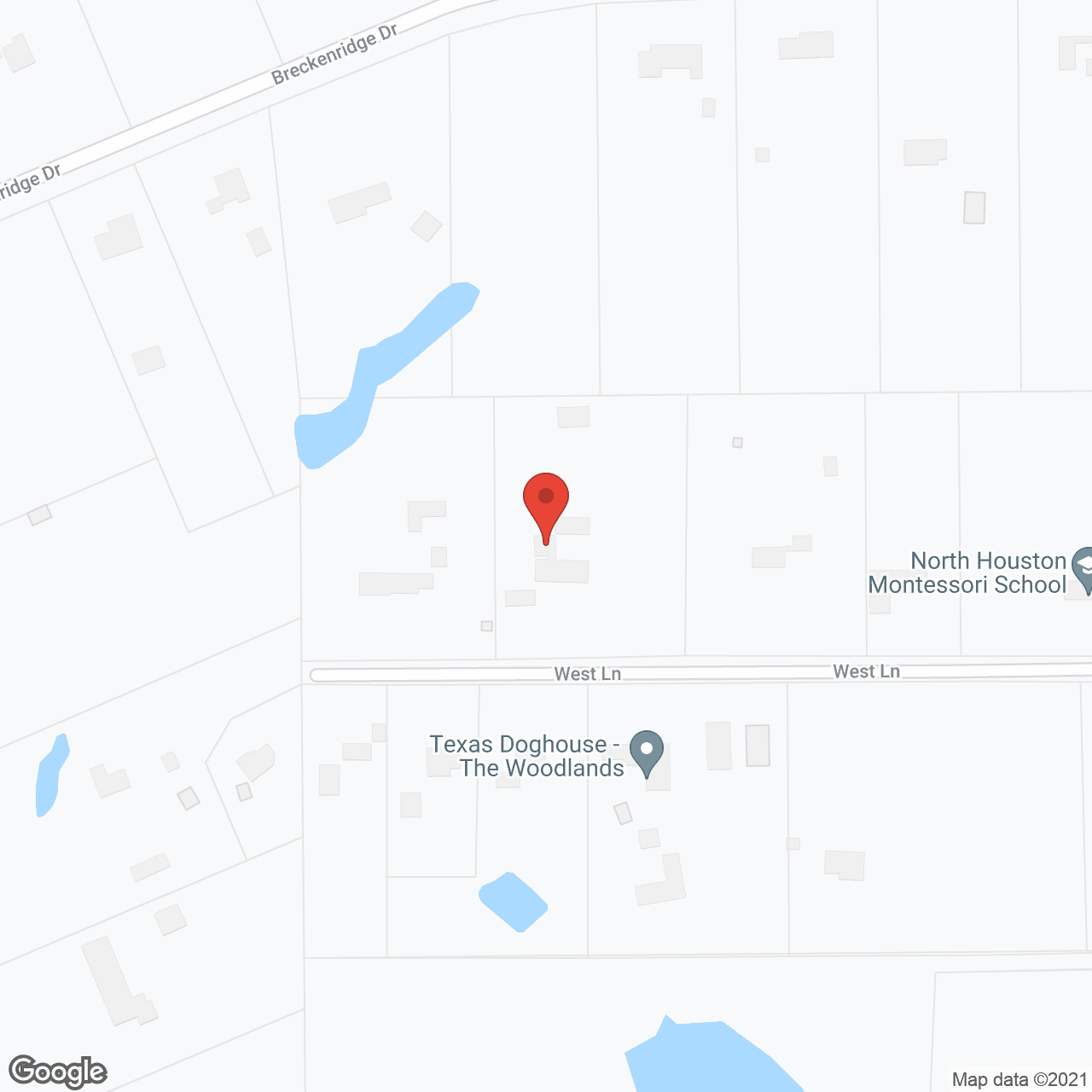 Map of the neighborhood around Llewellyns Magnolia Place