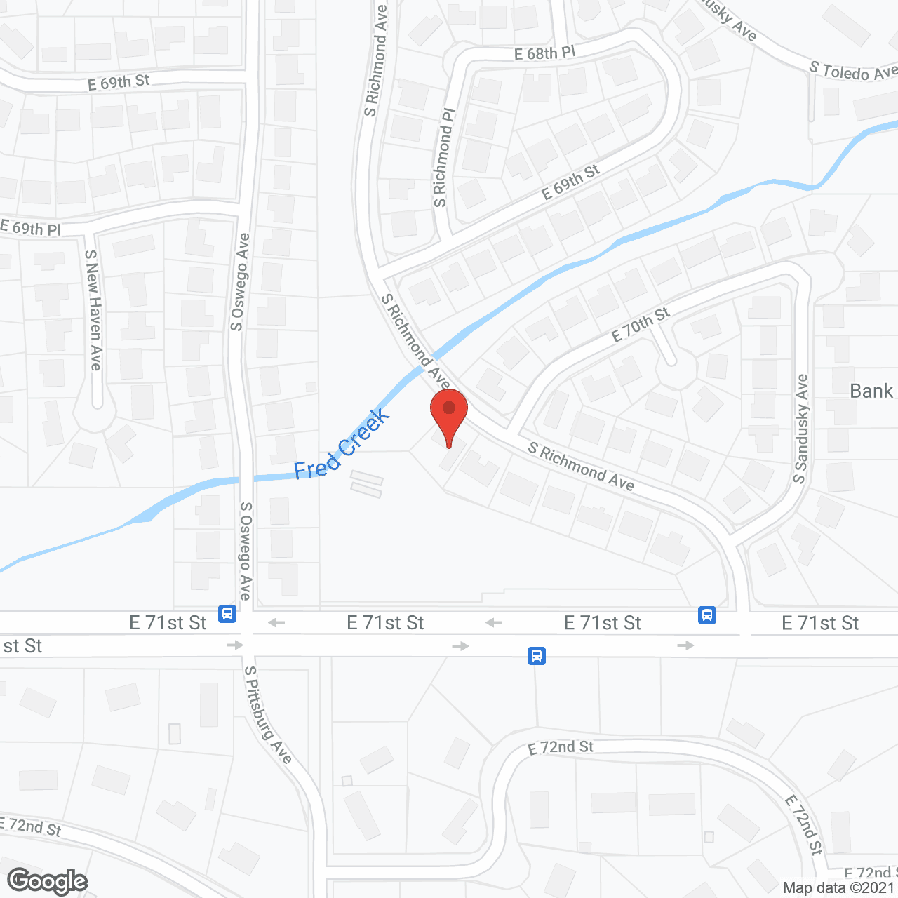 Map of the neighborhood around Unlimited Care