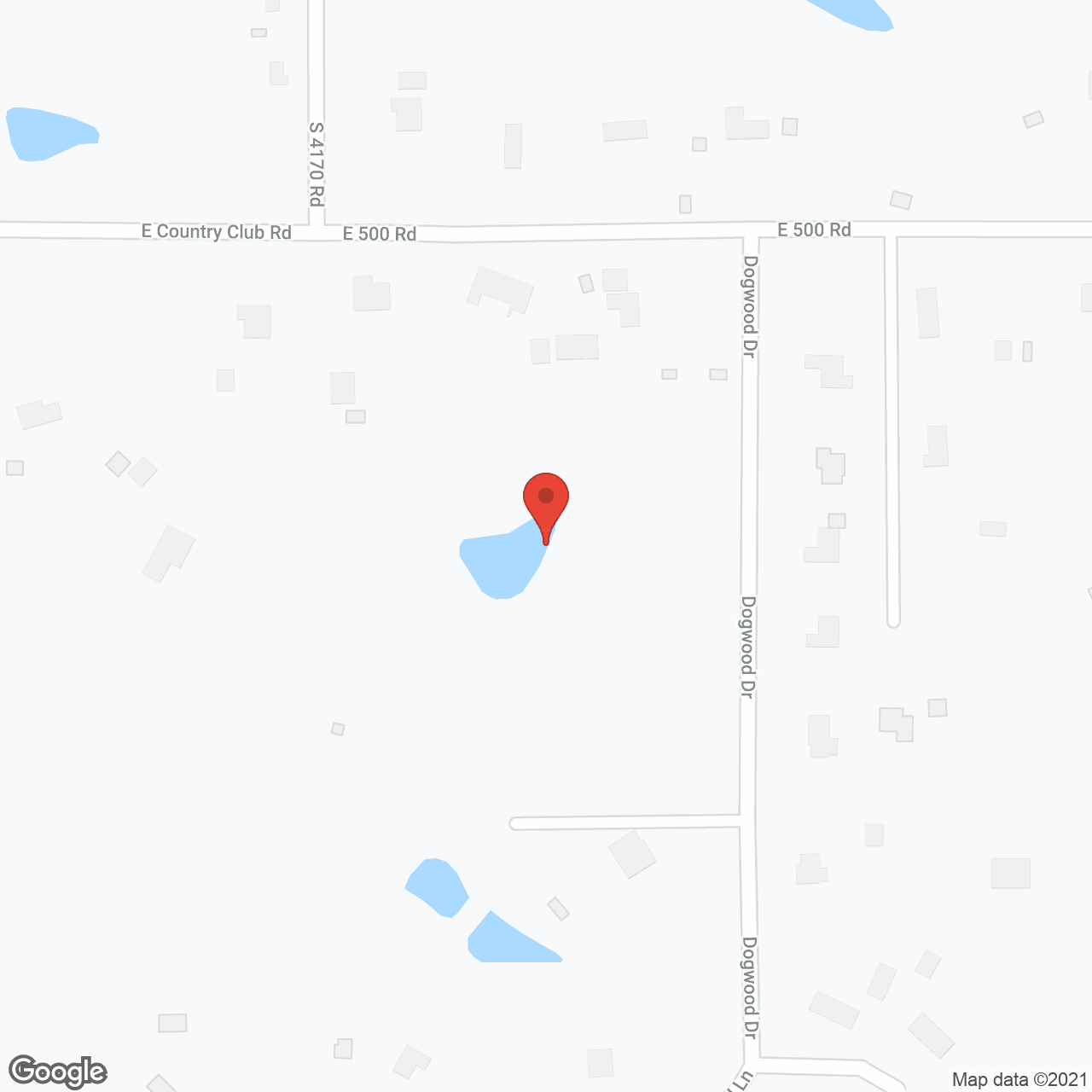 Map of the neighborhood around Copp's Residential Care