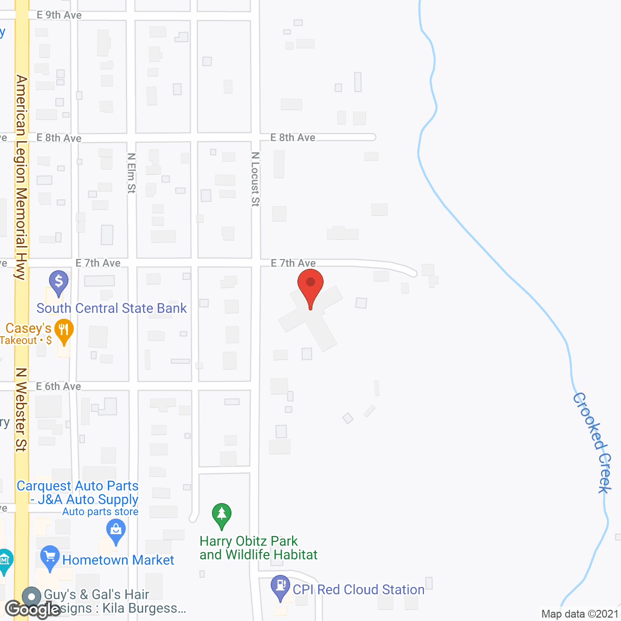 Heritage Care Ctr in google map