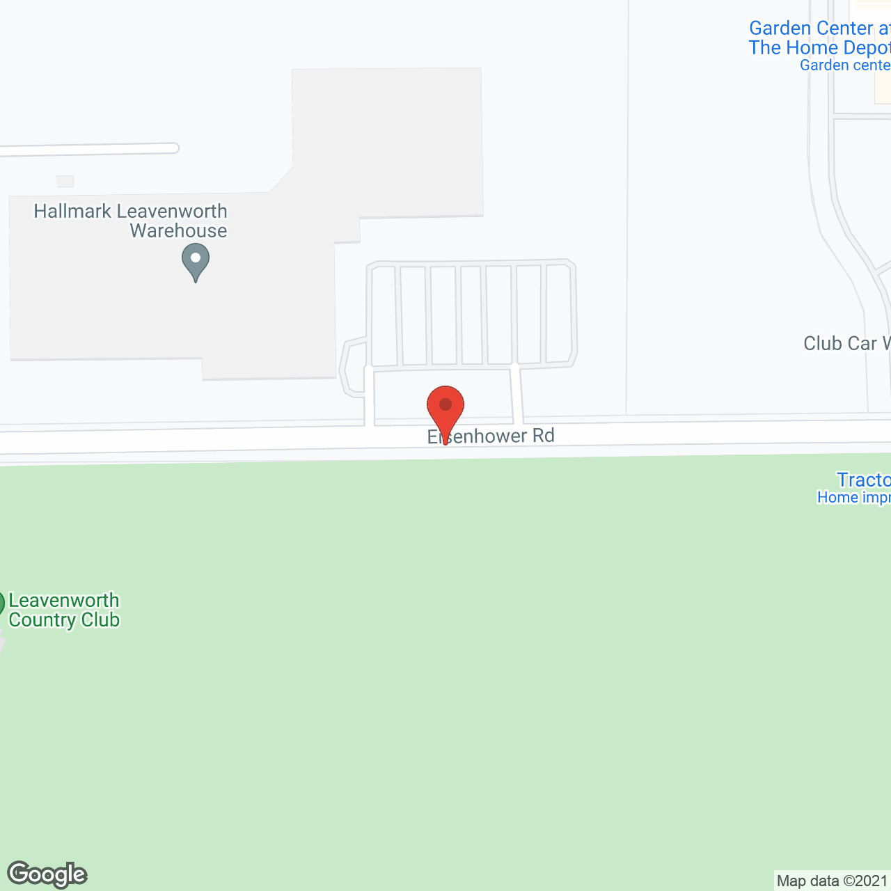 Map of the neighborhood around Twin Oaks Retirement Community