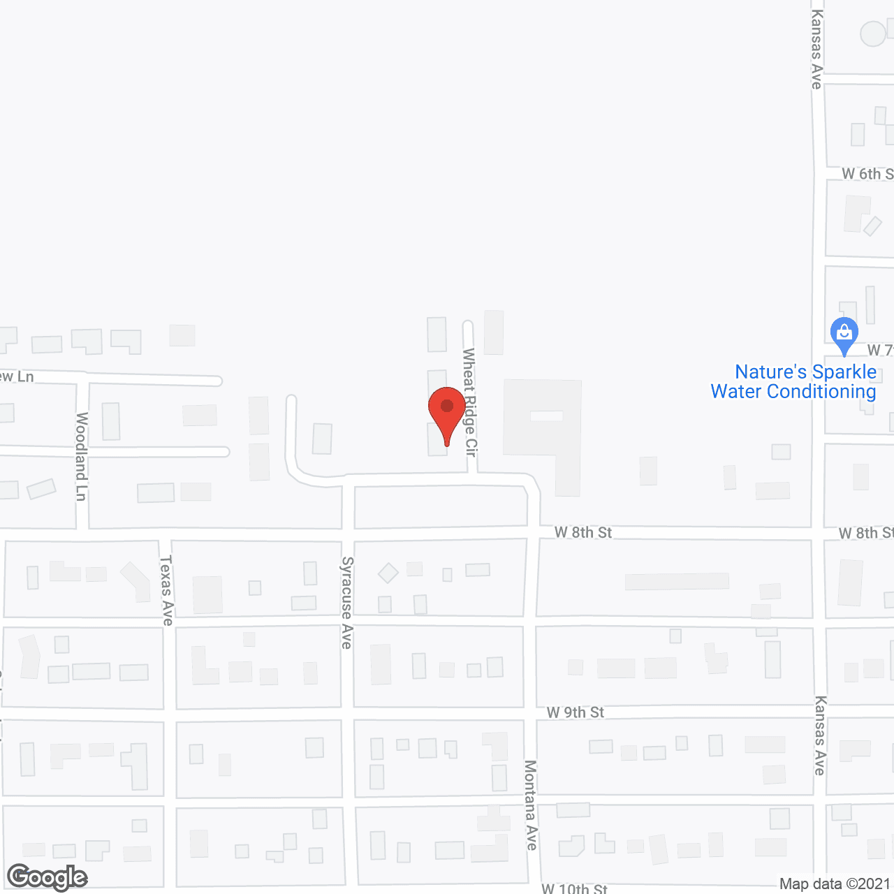Map of the neighborhood around Wheat Ridge Acres Assisted Living