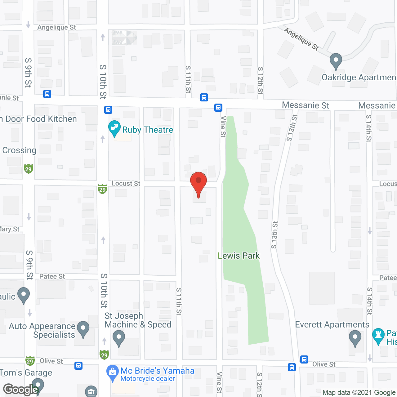 Map of the neighborhood around Mc Neely Home Residential Care