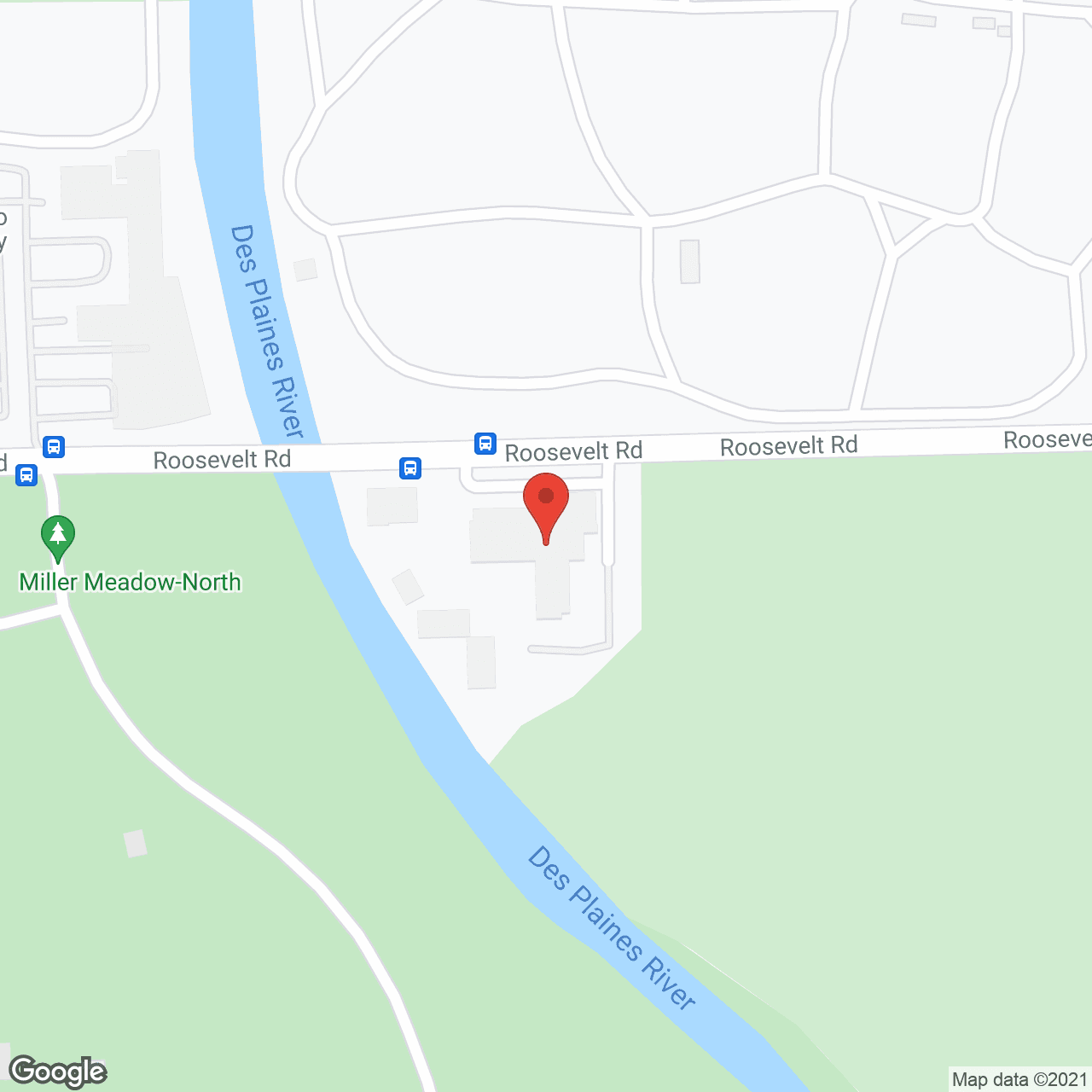Map of the neighborhood around Aperion Care Forest Park