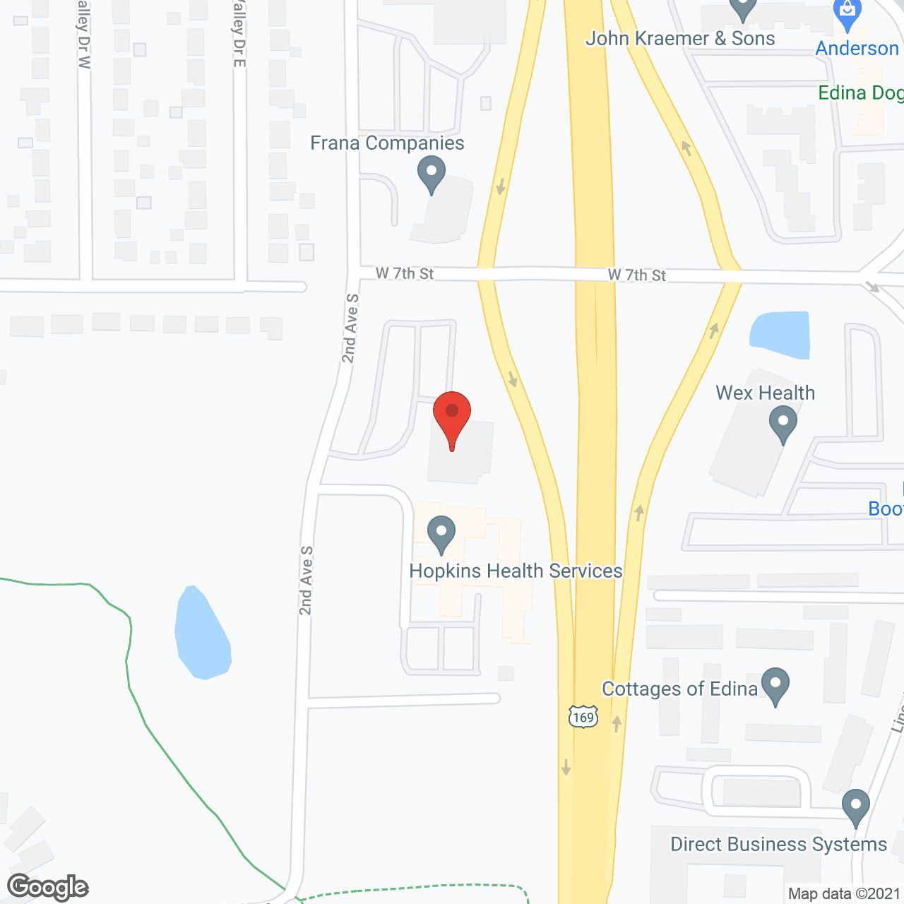 Map of the neighborhood around Golden LivingCenter - Hopkins