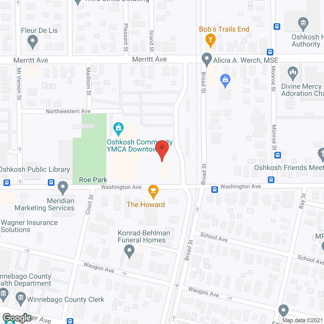 Map of the neighborhood around Affiliated Home Care