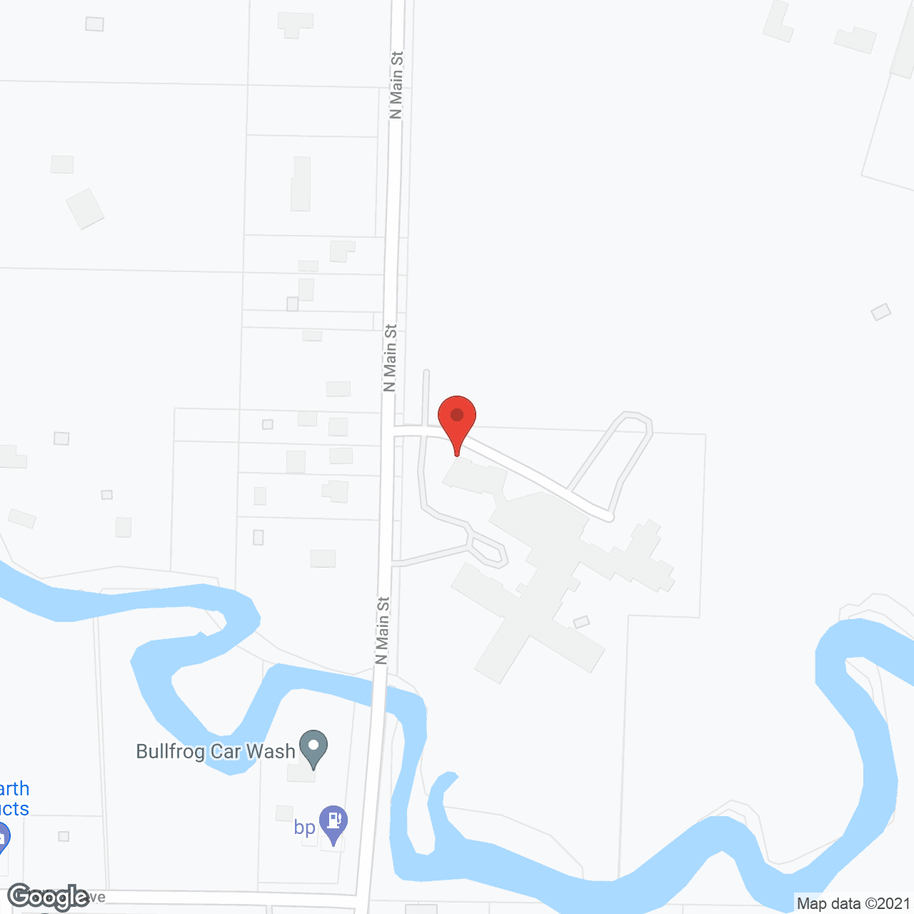 Map of the neighborhood around Masonic Health Care Ctr