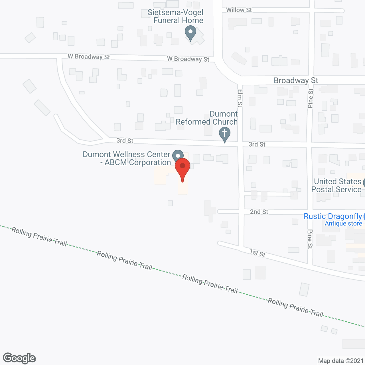 Map of the neighborhood around Dutchman's Oaks Assisted Living