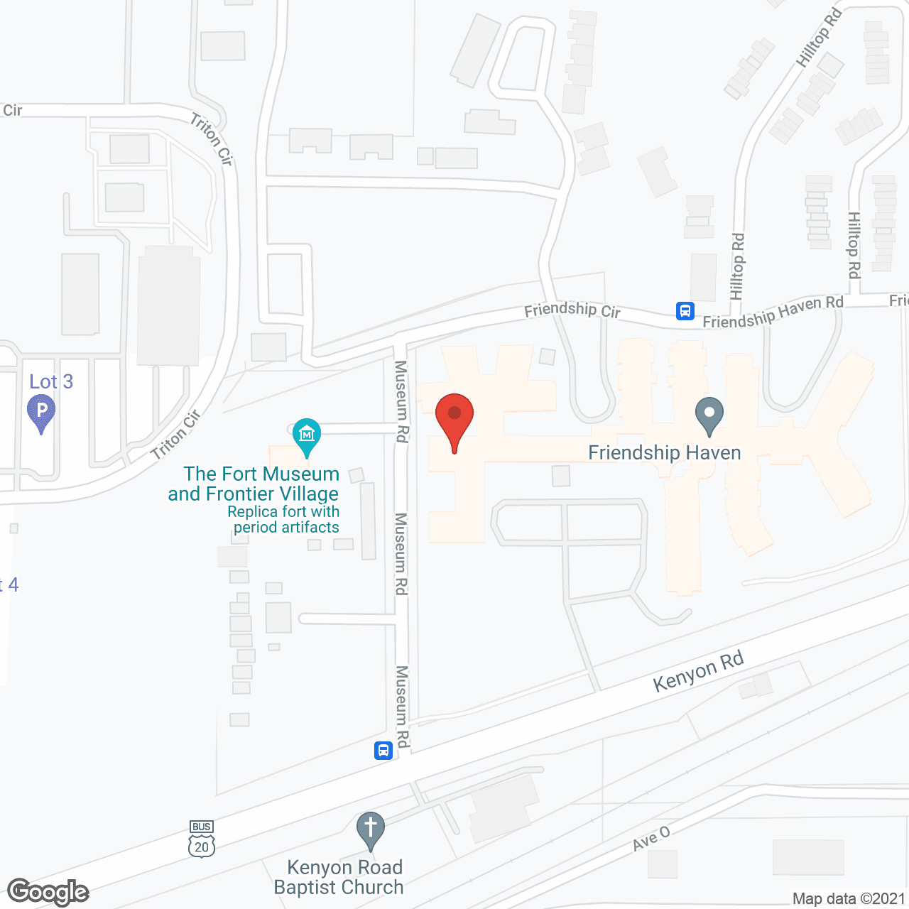 Map of the neighborhood around River Ridge And Gardens AL