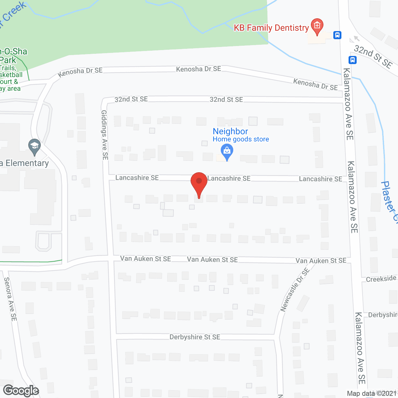 Map of the neighborhood around Old Dutch Home Care