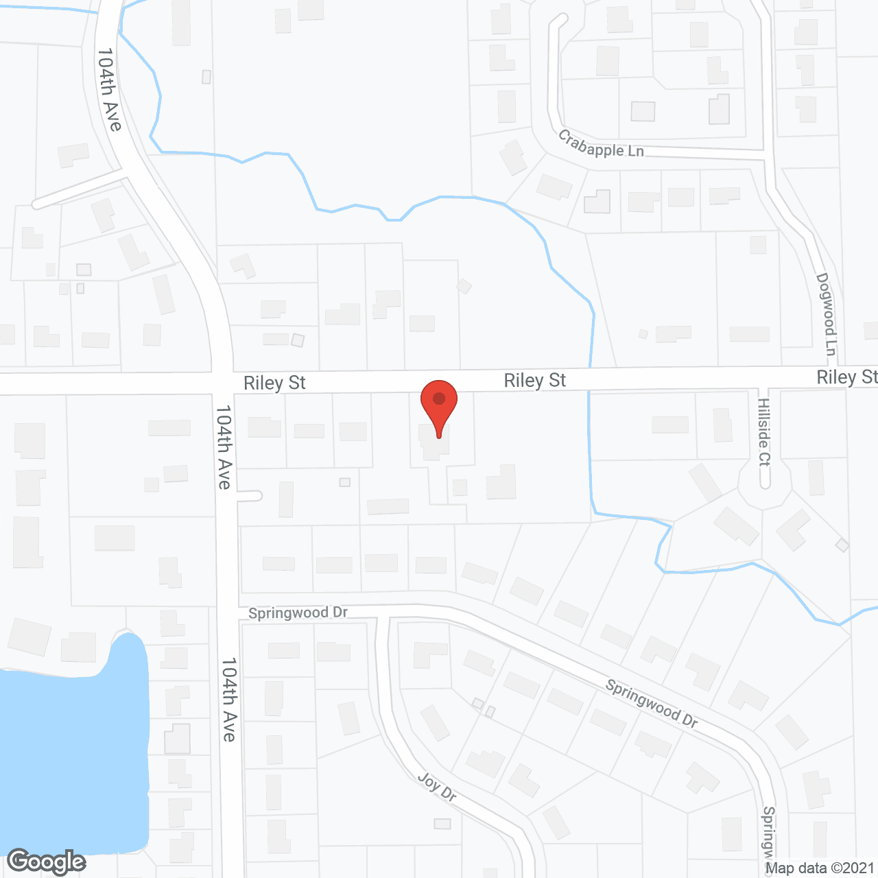 Map of the neighborhood around Sunshine Manor