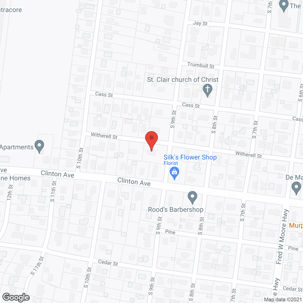 Map of the neighborhood around Special Home Health Care