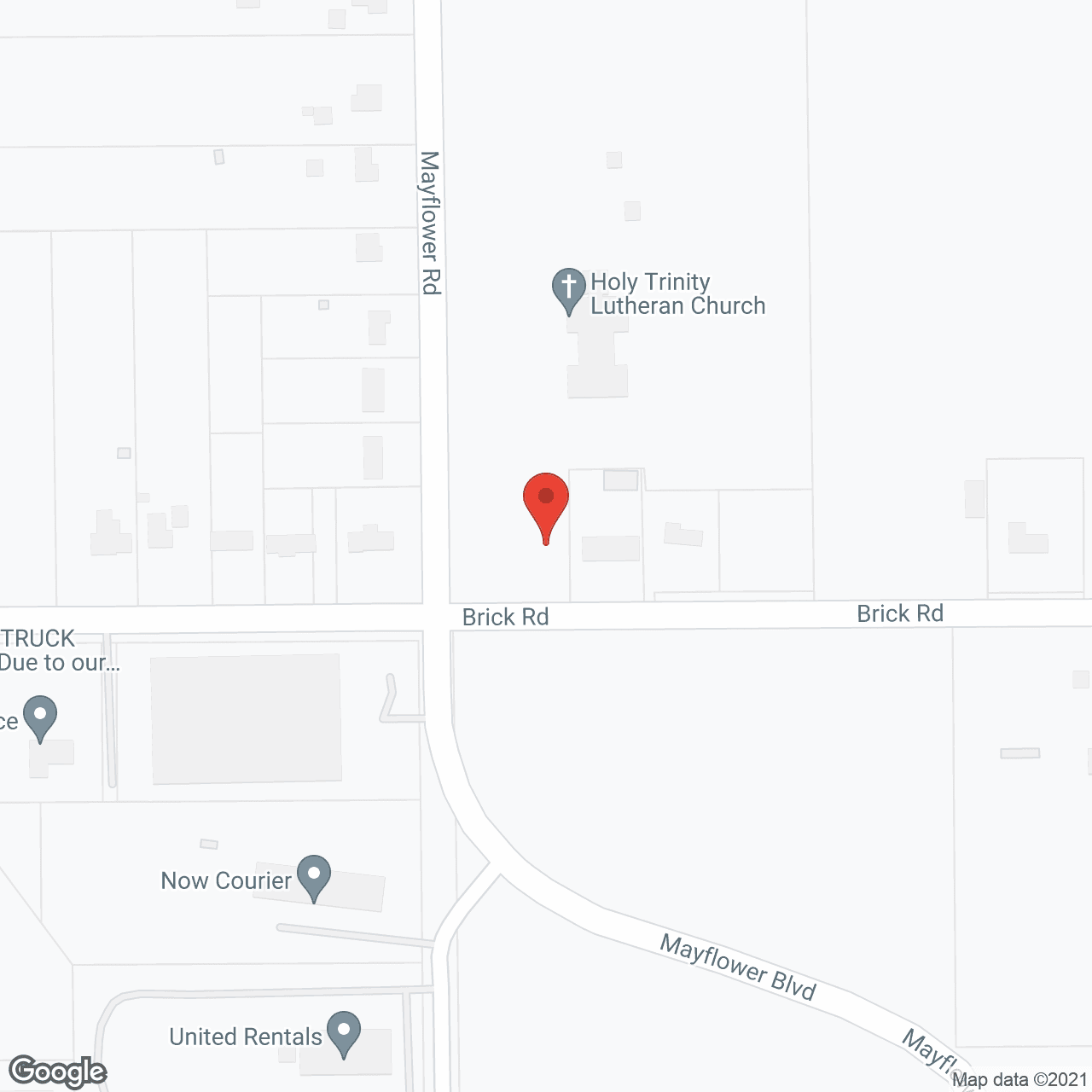 Map of the neighborhood around Country Care West Inc