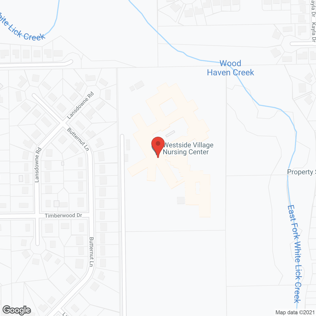 Map of the neighborhood around Westside Garden Plaza