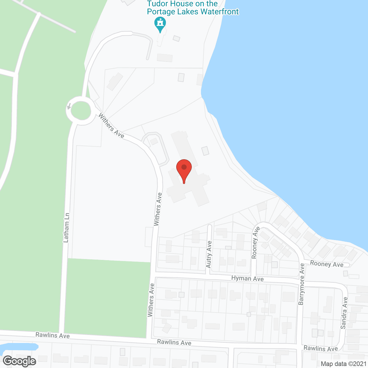 Map of the neighborhood around Healthaven Nursing Home