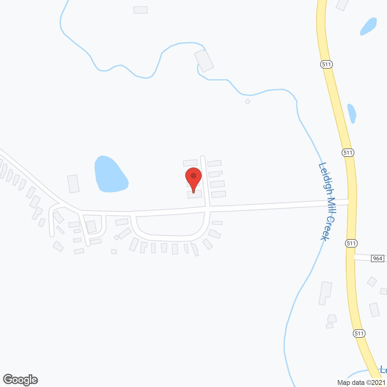 Map of the neighborhood around Agape Acres Inc