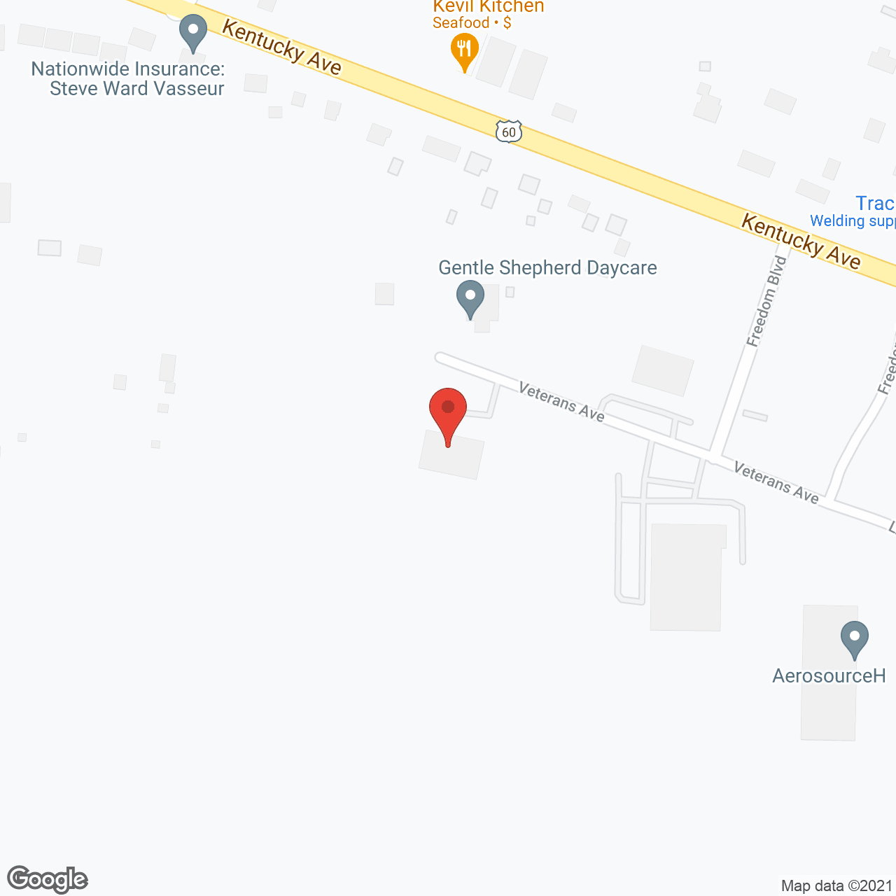 Map of the neighborhood around New Haven - Kevil