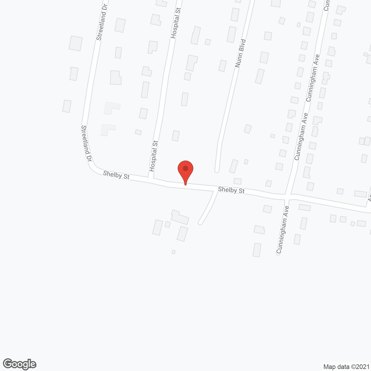 Map of the neighborhood around Trigg County Manor Inc