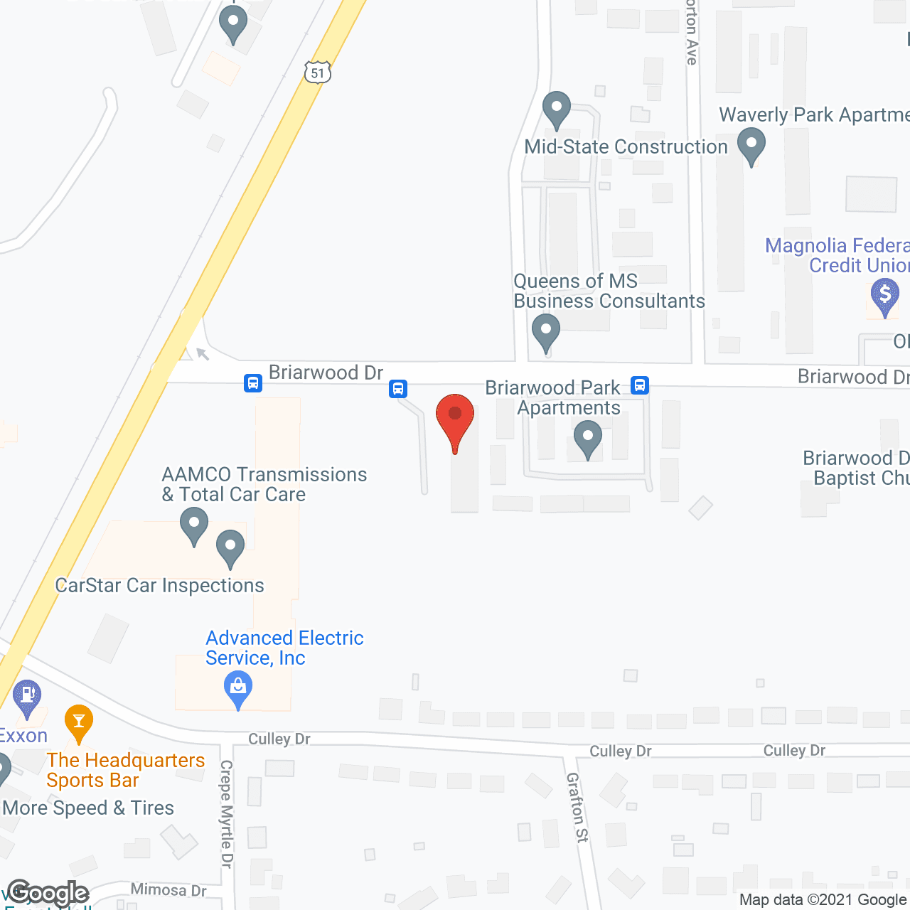 Map of the neighborhood around Le Fleur Haven