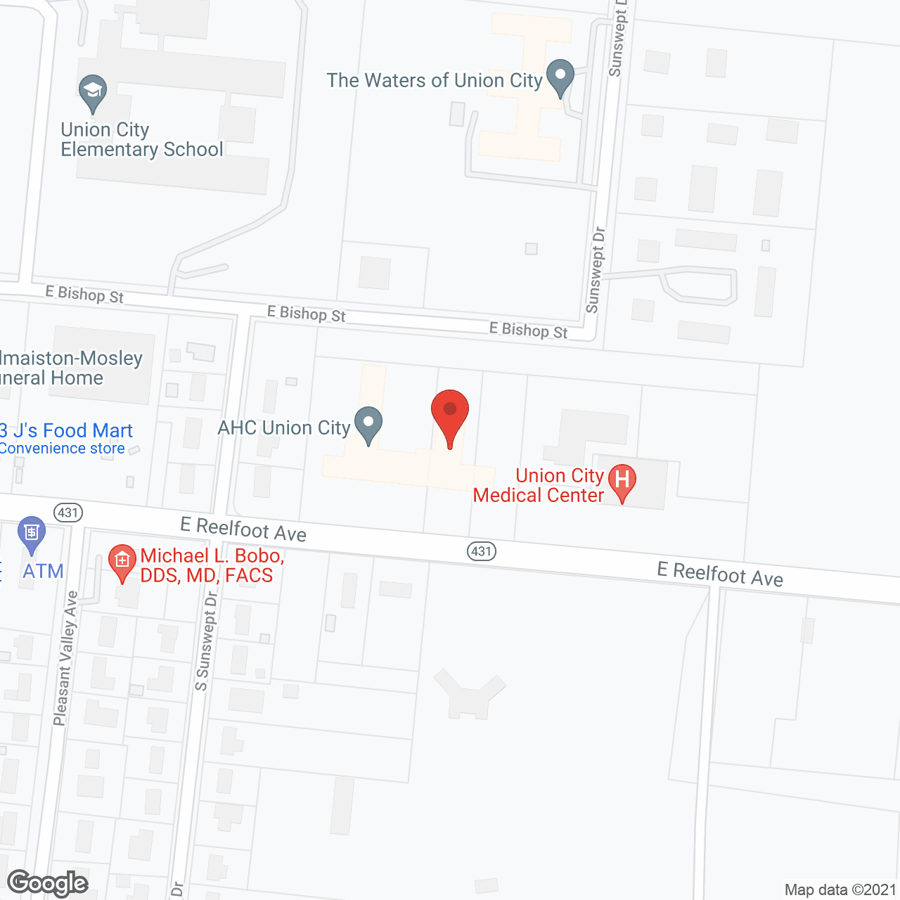 American Health Ctr Inc in google map