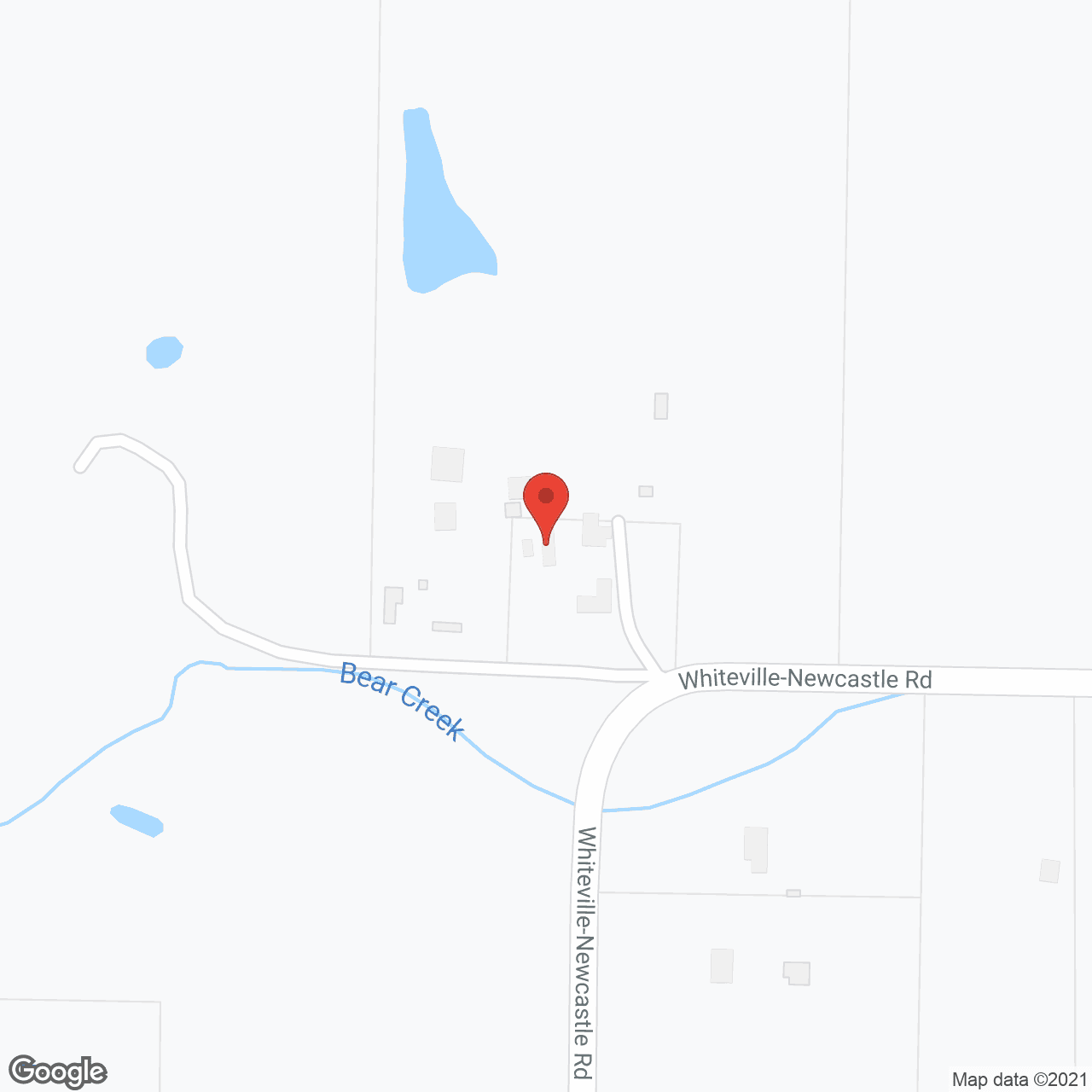 Map of the neighborhood around Harris Grove Retirement Home