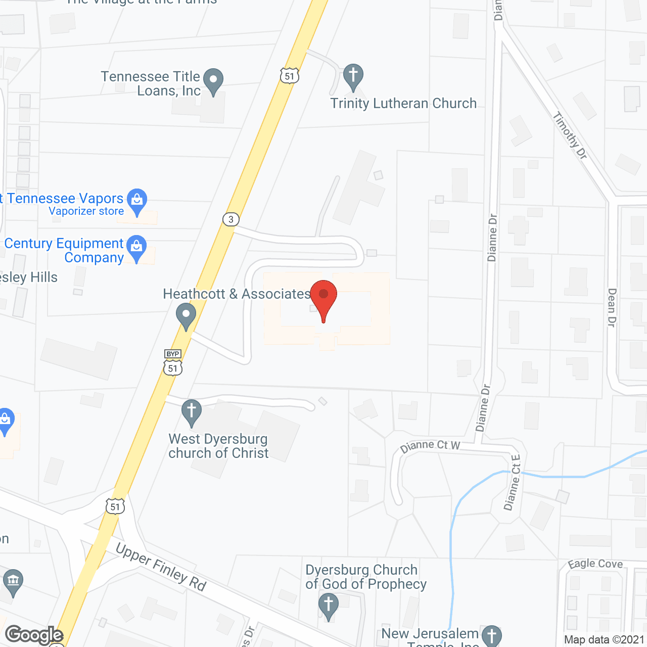 Map of the neighborhood around Wesley Homes Inc