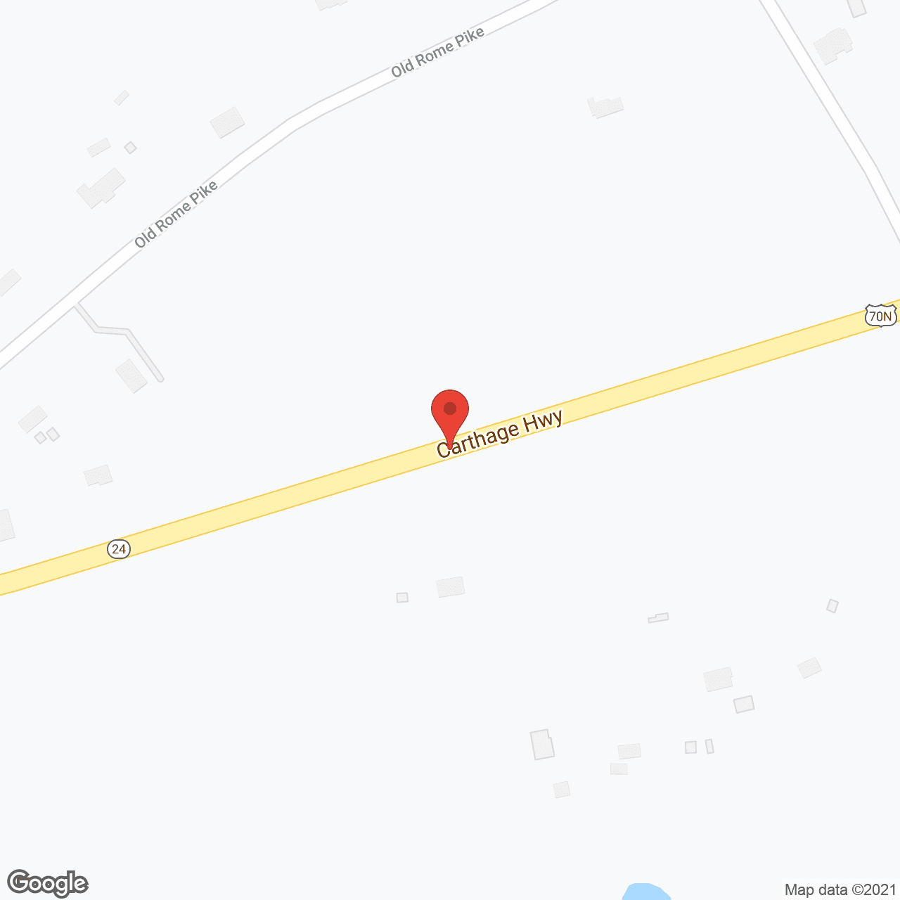 Map of the neighborhood around Bellwood Assisted Living