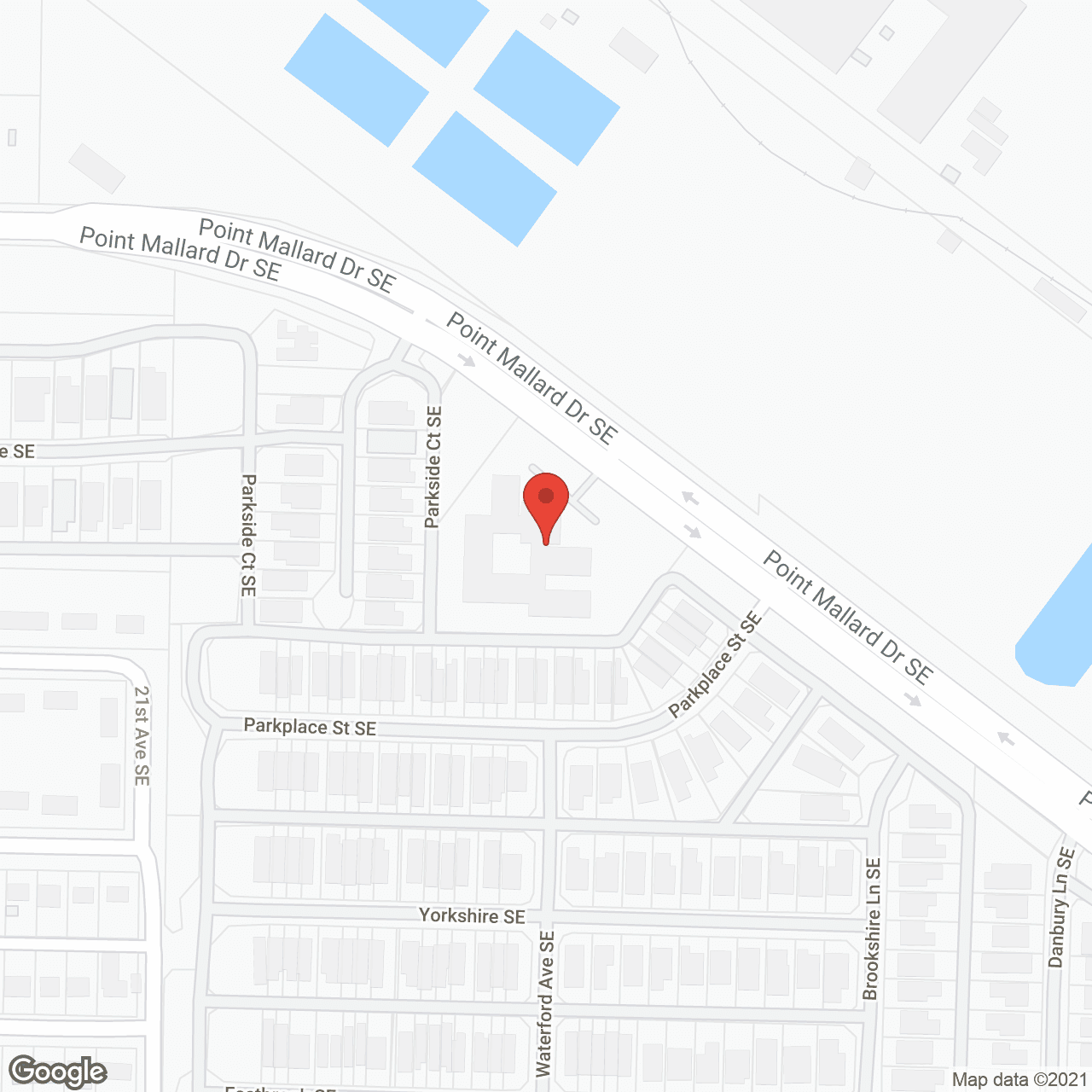 Map of the neighborhood around Morningside of Decatur