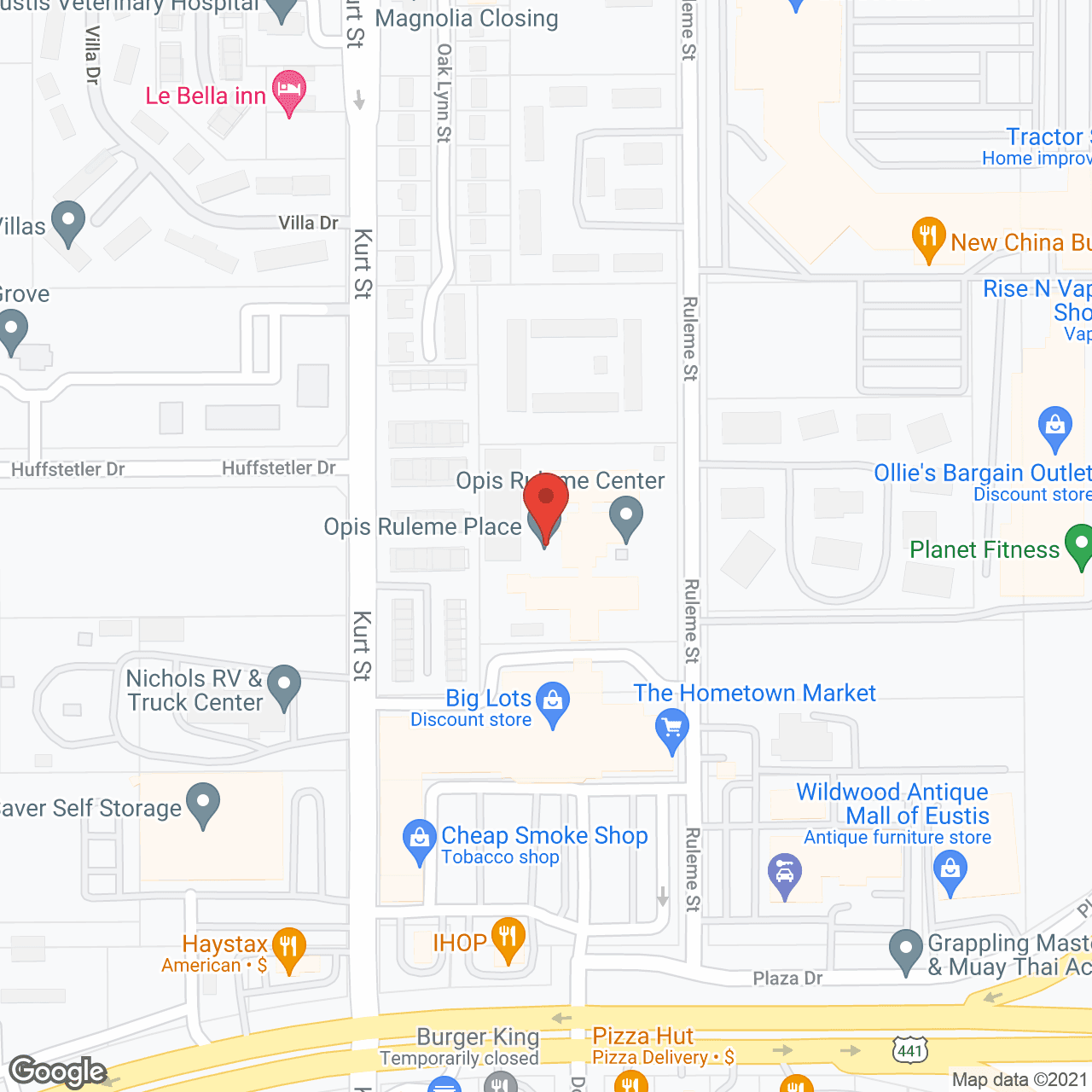 Genesis Elder Care in google map