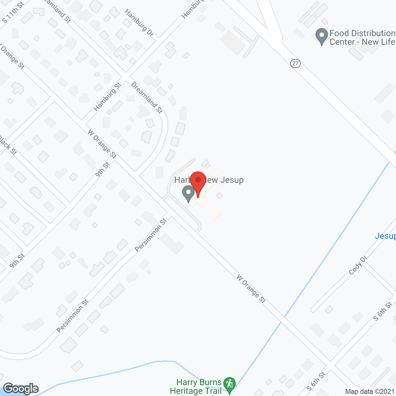 Map of the neighborhood around Golden LivingCenter - Jesup