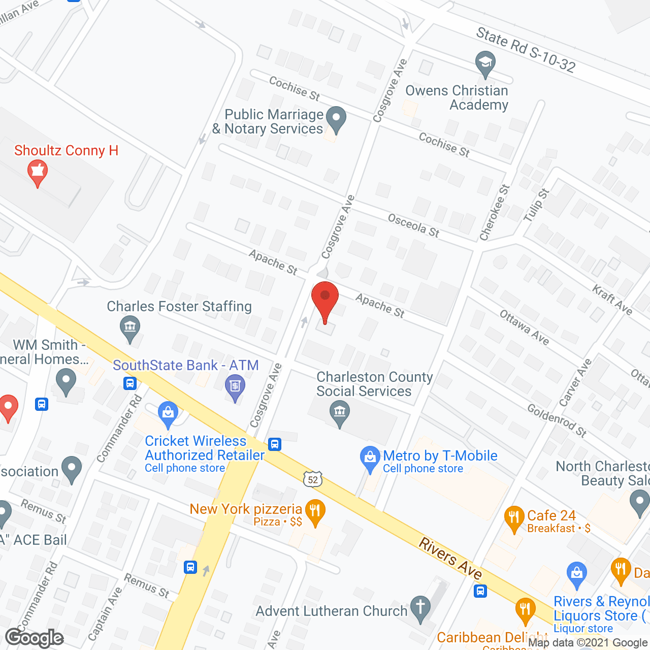 Map of the neighborhood around Curameng Residential Home Care