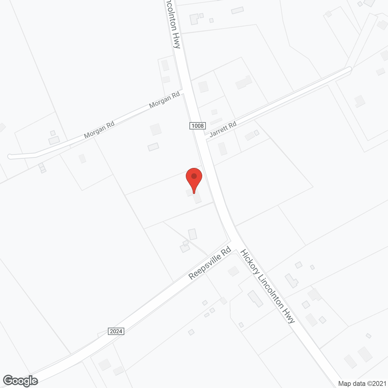 Map of the neighborhood around Angels of Hope