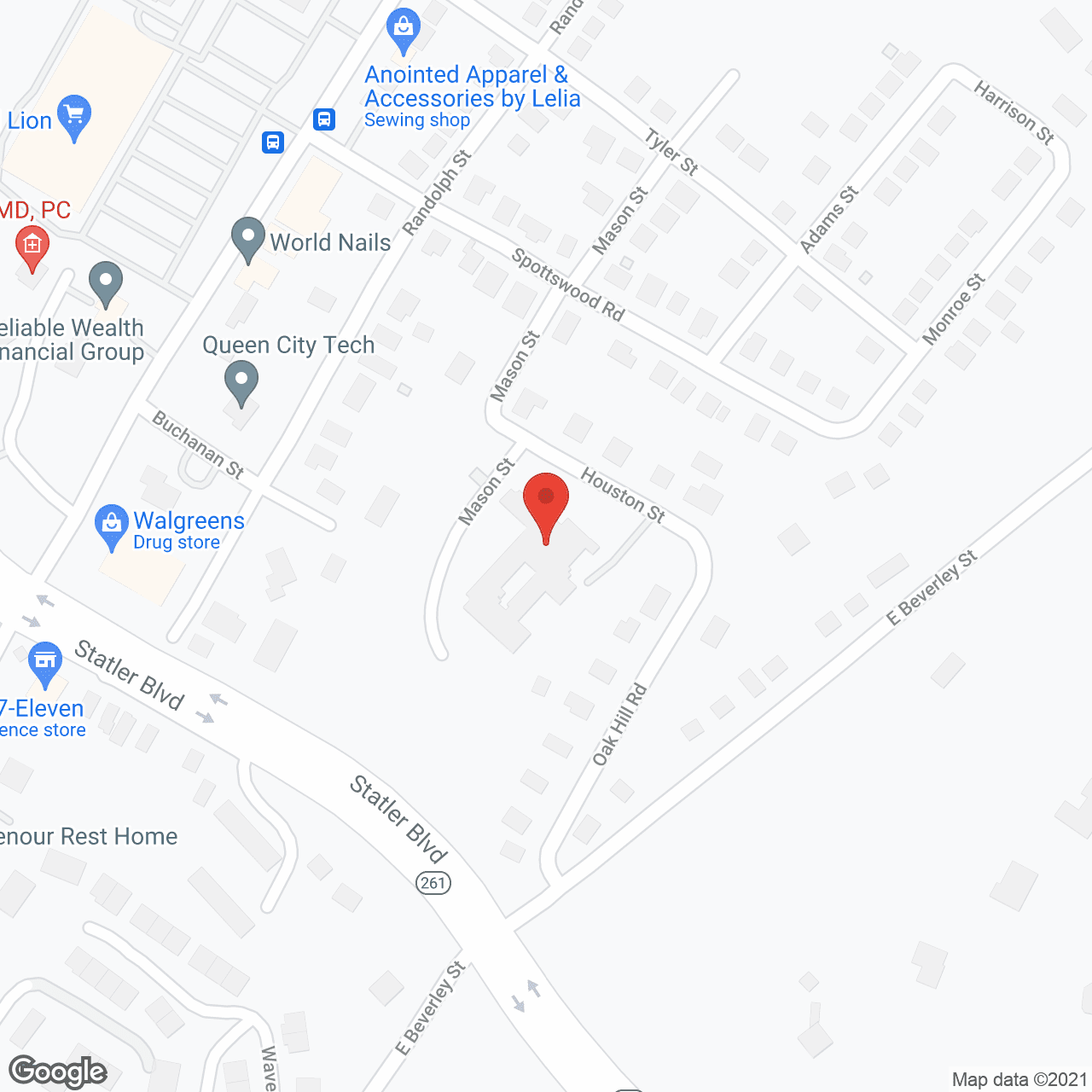 Ruxton Health of Staunton in google map