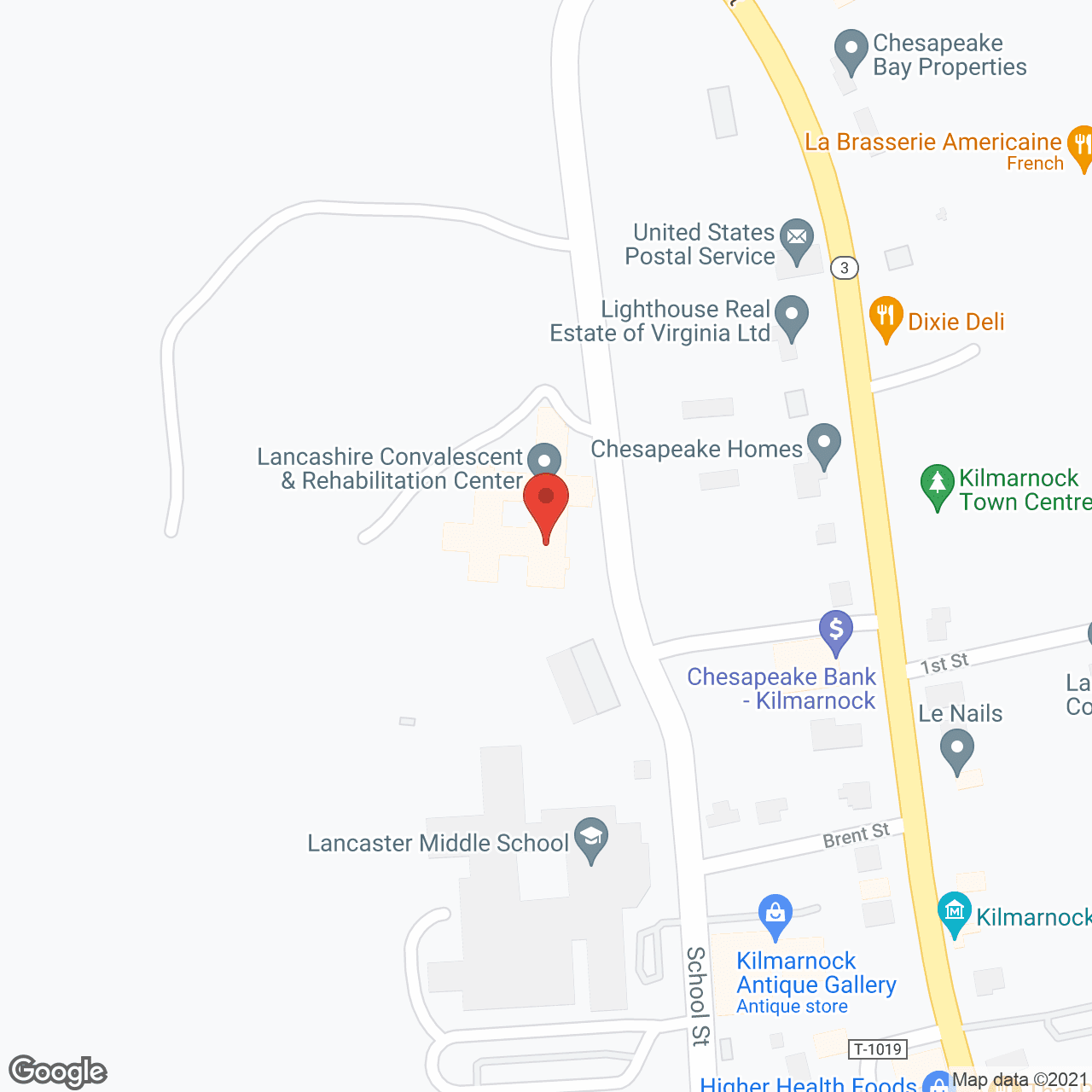 Map of the neighborhood around Lancashire Convalescent