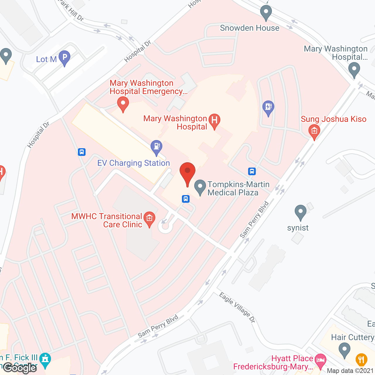 Map of the neighborhood around Medi Senior Svc