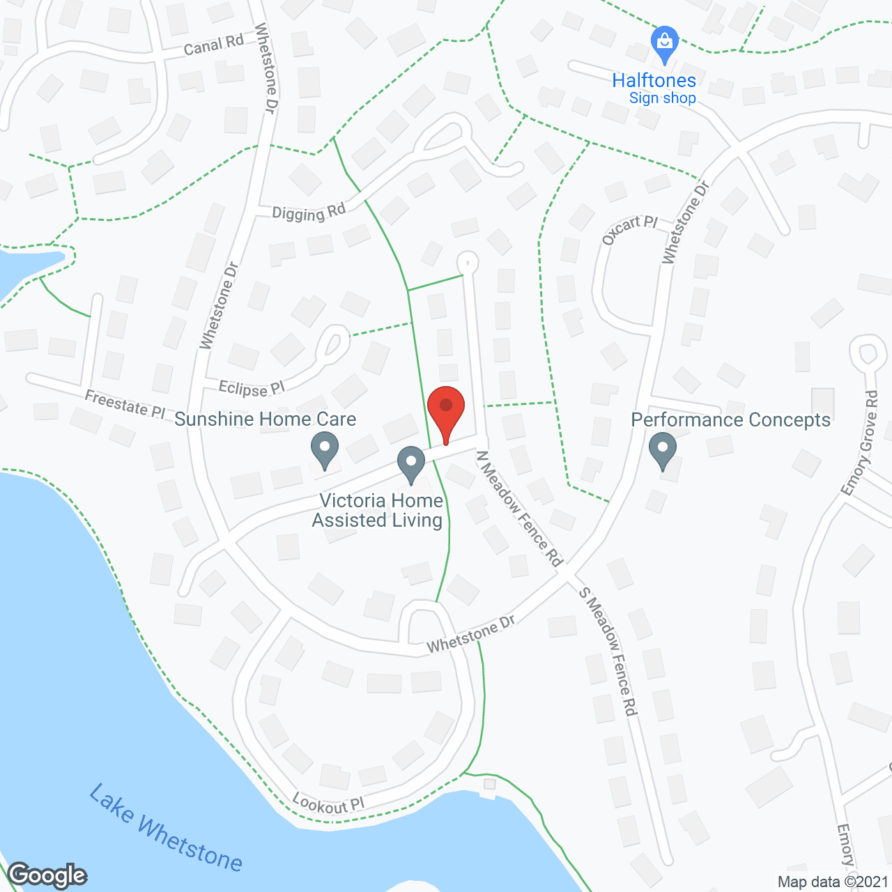 Sunshine Home Care Inc in google map