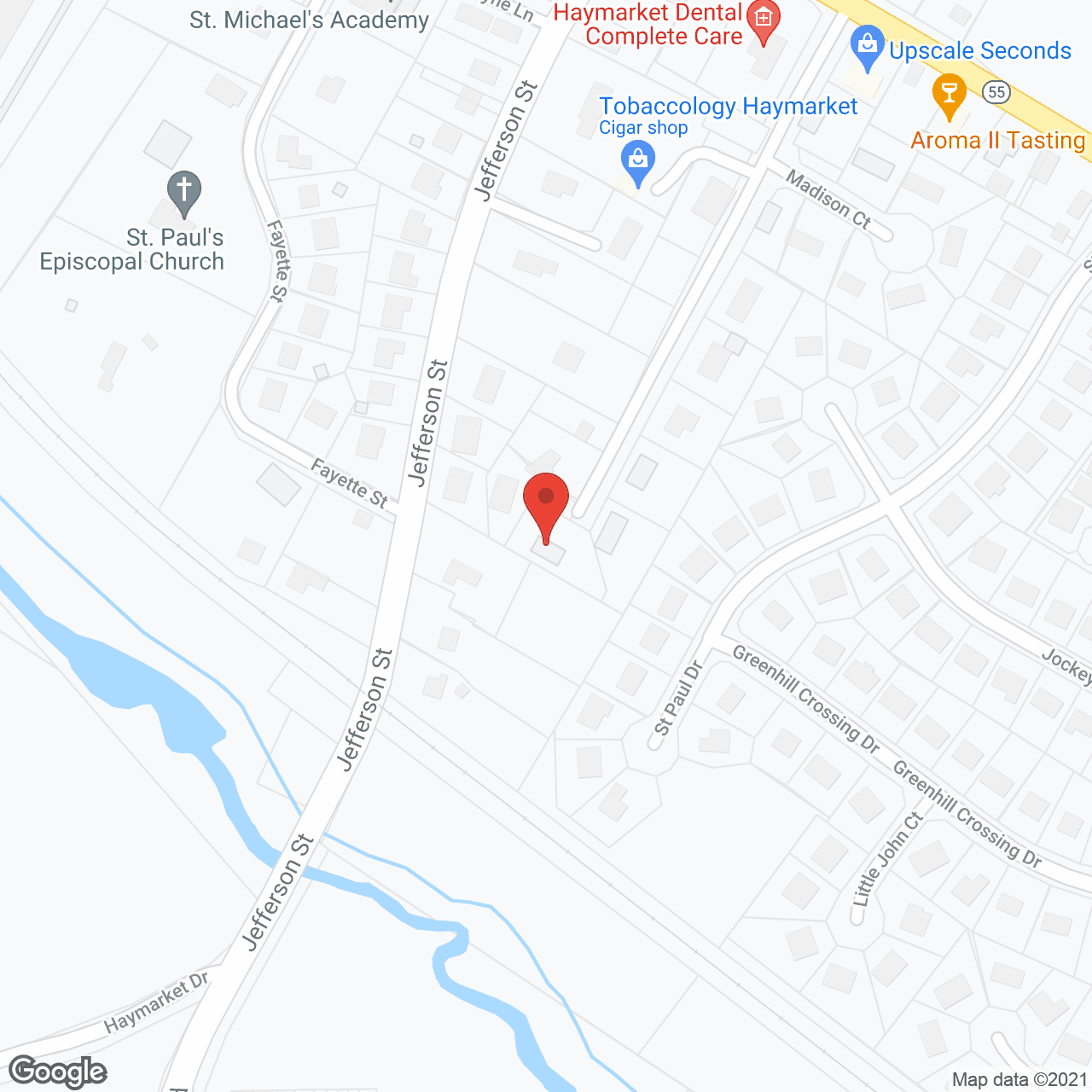 Map of the neighborhood around Viresco Home For Adults