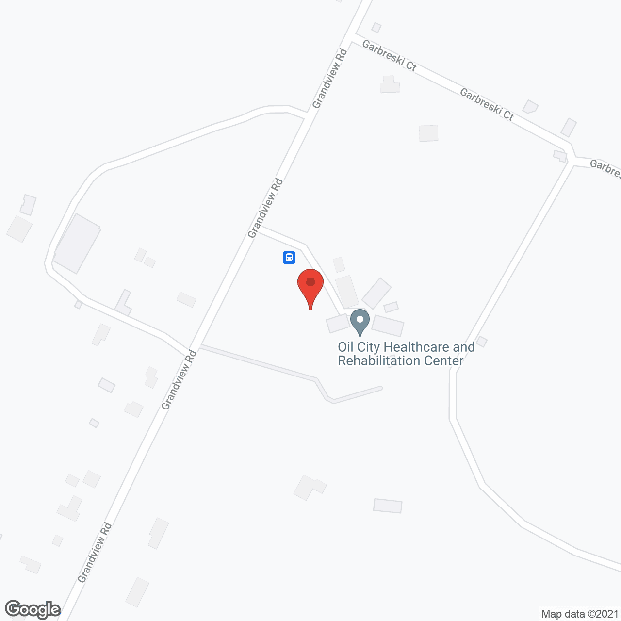 Map of the neighborhood around Golden LivingCenter - Oil City