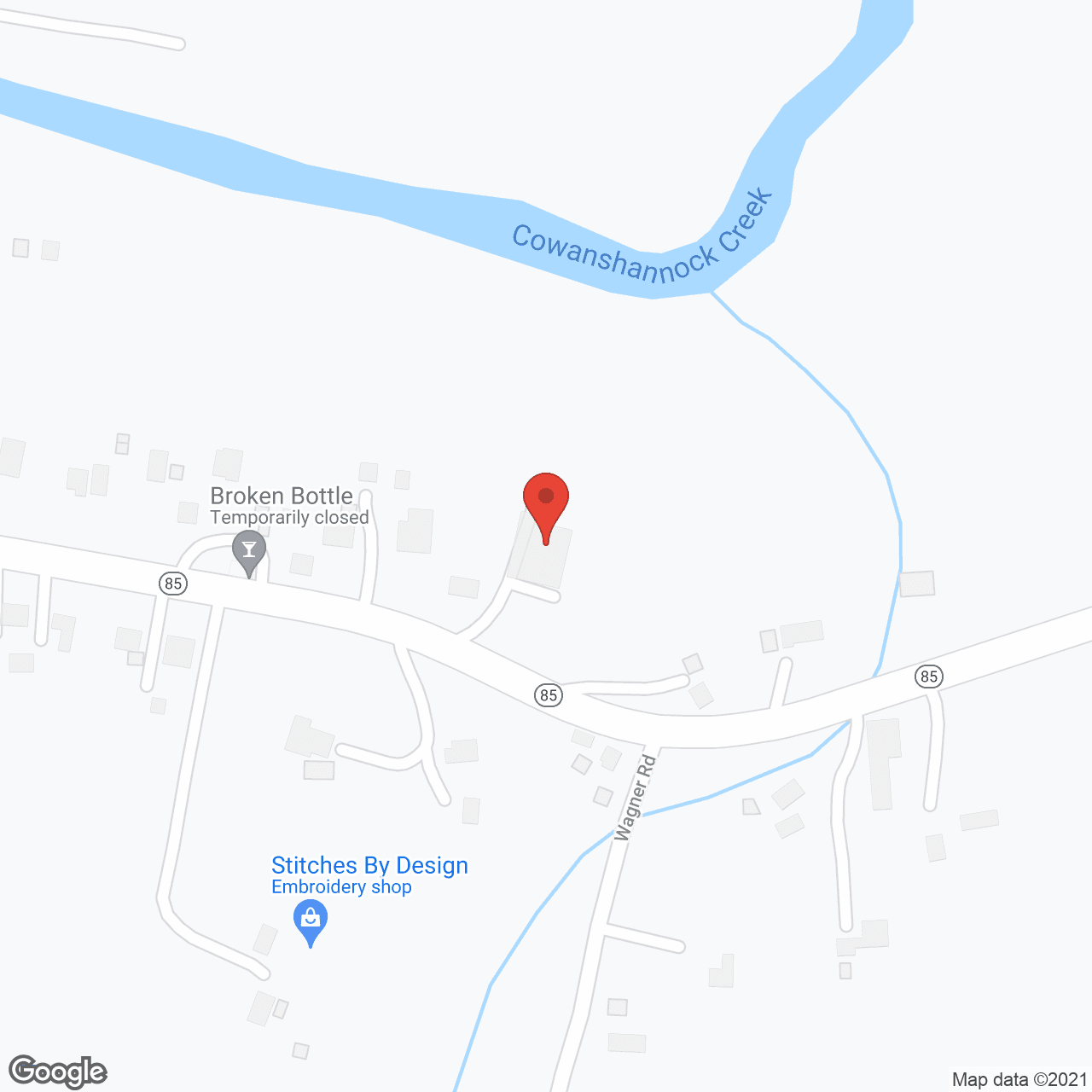 Map of the neighborhood around Heritage Meadows Personal Care Home