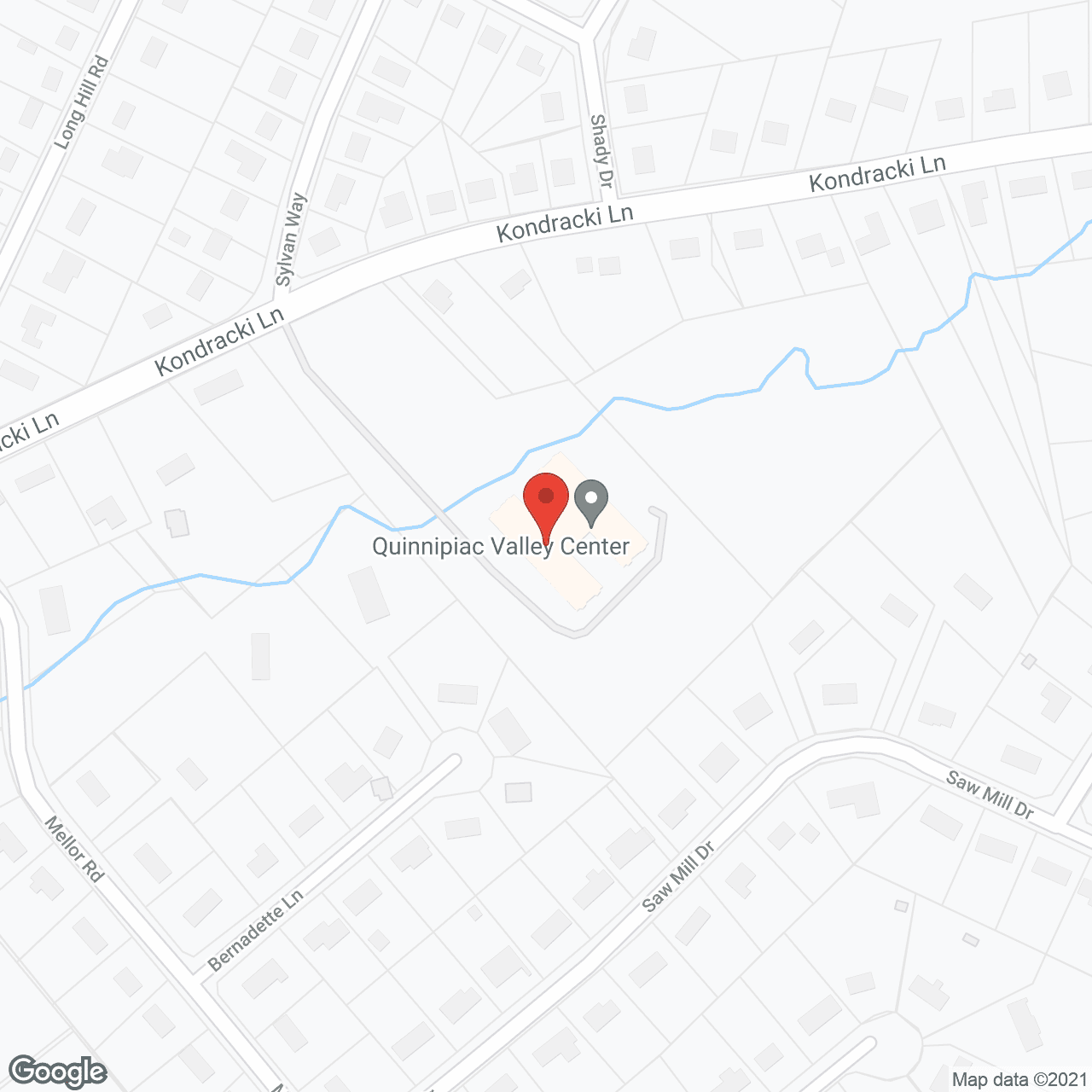 Map of the neighborhood around Village Green of Wallingford